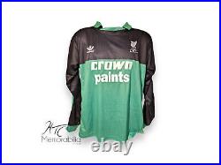 Bruce Grobbelaar Signed Liverpool 1985 Football Shirt COA