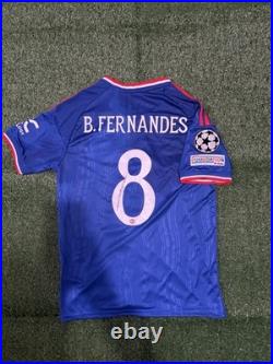 Bruno Fernandes Signed Manchester United Shirt With Photo Proof