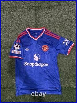 Bruno Fernandes Signed Manchester United Shirt With Photo Proof
