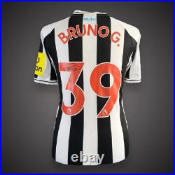 Bruno Guimaraes Signed Newcastle United Signed Shirt Private Signing £199