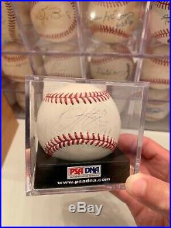 Bryce Harper Autographed Rookie Ball Signed Auto Baseball Omlb Nationals Psa Dna