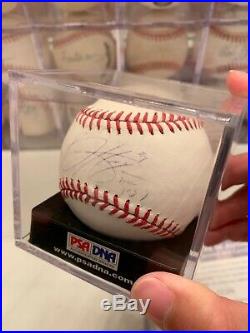 Bryce Harper Autographed Rookie Ball Signed Auto Baseball Omlb Nationals Psa Dna