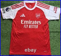 Bukayo Saka Hand Signed Arsenal FC 25/26 Home Shirt with COA