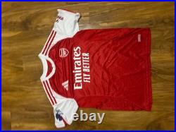 Bukayo Saka Signed Arsenal Home Shirt With COA Included