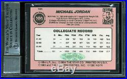 Bulls Michael Jordan Signed 1985 Star #101 RC Auto Graded 10! Card BAS Slabbed