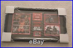 CM Punk & Paul Heyman Signed Commemorative WWE Champion Plaque Limited 6/434