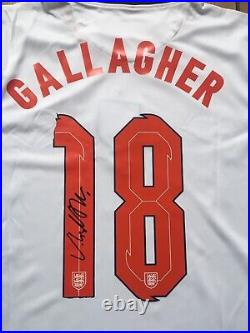 CONOR GALLAGHER Signed ENGLAND Shirt COA