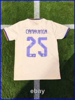 Camavinga Signed Beckett Authenticated Shirt (Real Madrid)