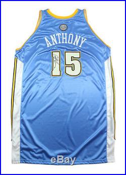 Carmelo Anthony 2008-09 Signed Denver Nuggets Game Used Worn Jersey