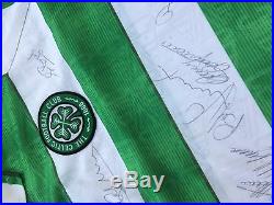 Celtic FC signed jersey (including Jimmy Johnston, Tom Boyd, John Fallon etc)