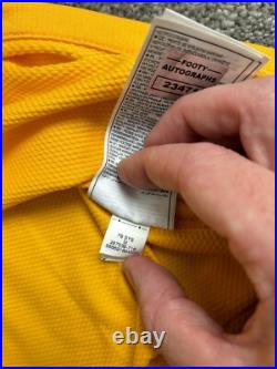 Cesc Fabregas Hand Signed 2008/09 Arsenal Football Shirt with COA Nike Authentic