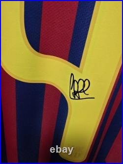 Cesc Fabregas Signed Barcelona Shirt with COA