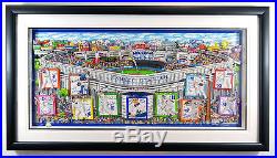 Charles Fazzino In A Yankee State of Mind Deluxe New York Yankees Jeter Rivera