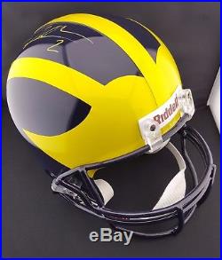 Charles Woodson Autographed Signed Michigan Wolverines Full Size Helmet PSA
