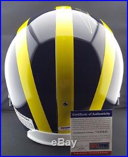 Charles Woodson Autographed Signed Michigan Wolverines Full Size Helmet PSA