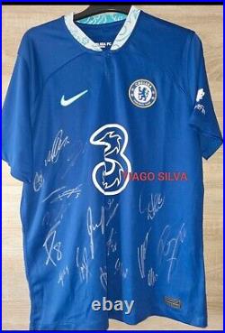 Chelsea 2022-23 Team Signed Shirt