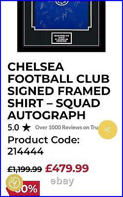 Chelsea 2022-23 Team Signed Shirt