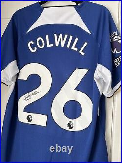 Chelsea Signed Levi Colwill Shirt With COA