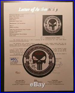 Chris Kyle American Sniper Signed Patch AUTO JSA Authentic Autograph THE LEGEND
