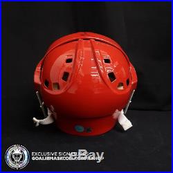 Chris Osgood Signed Autographed Goalie Mask Detroit Red Wings Coa Ice Ready