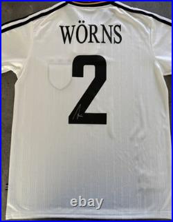 Christian Worns Germany 1996/97 Signed Shirt / Photo Proof 1/2