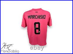 Claudio Marchisio Signed Juventus 11/12 Football Away Shirt COA