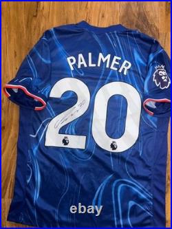 Cole Palmer Hand Signed Shirt With Certified COA