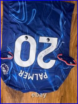 Cole Palmer Signed Chelsea home Shirt With COA Included