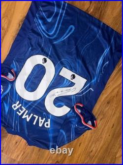 Cole Palmer Signed Chelsea home Shirt With COA Included