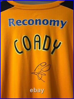 Conor Coady Signed Wolverhampton Wanderers Signing Presentation Shirt