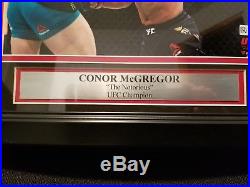Conor McGregor Autographed Signed UFC Champion Fanatics W COA NO RESERVE
