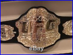 Conor McGregor UFC (Signed) Memorabilia Belt In InvisiGlass Case From Vegas