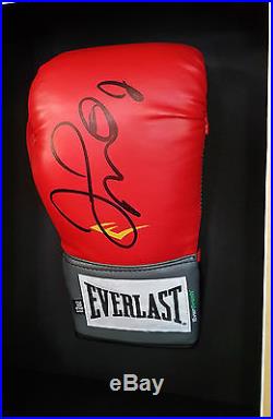 Conor Mcgregor and Floyd Mayweather SIGNED GLOVE Autograph Display