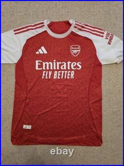 Cristhian Mosquera Signed Arsenal Shirt With Photo Proof