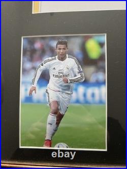 Cristiano Ronaldo Real Madrid Home Shirt Hand Signed with COA