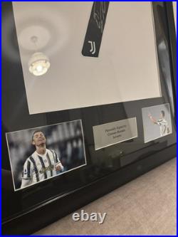 Cristiano Ronaldo Signed & Framed Juventus Football Shirt COA Beckett QR