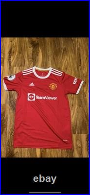 Cristiano Ronaldo Signed Manchester United home Shirt With Coa included