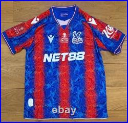 Crystal Palace FA Cup Winners 2025 Squad Multi Signed Shirt With Photo Proof+COA