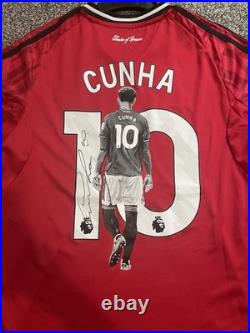 Cunha Signed Shirt