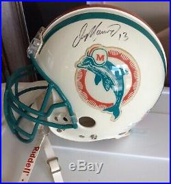 DAN MARINO Miami Dolphins Signed Riddell Proline Full Size Helmet Autograph UDA