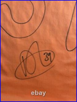 DJ Campbell #39 Hand Signed 2010/11 Blackpool FC Home Football Shirt with COA