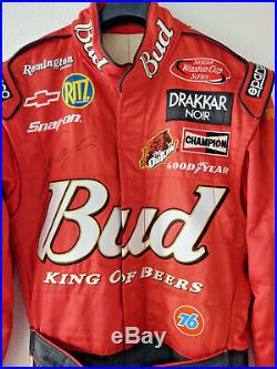 Dale Earnhardt Jr 2003 Budweiser Bud #8 Driver Suit Firesuit Uniform Signed