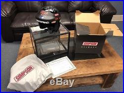 Dale Earnhardt Sr Autograph/Signed Authentic RACE WORN helmet Coca Cola 600 1999