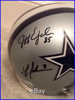 Dallas Cowboys Signed'full Size' NFL Riddell Helmet
