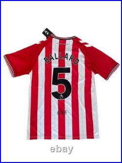 Dan Ballard Sunderland Signed Shirt 25/26 Premier League Proof + COA RARE