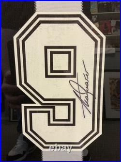 Danbury Mint Signed Alan Shearer Newcastle Utd Football Shirt with Authenticity