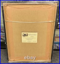 Danbury Mint Signed Alan Shearer Newcastle Utd Football Shirt with Authenticity