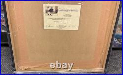 Danbury Mint Signed Alan Shearer Newcastle Utd Football Shirt with Authenticity