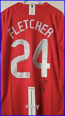 Darren Fletcher Manchester United Hand Signed Shirt