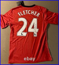 Darren Fletcher Signed Manchester Utd Shirt, Comes With COA